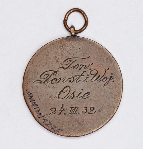 Medal Towarzystwa Powstańców i Wojaków: Osie 24.VII.32 r.